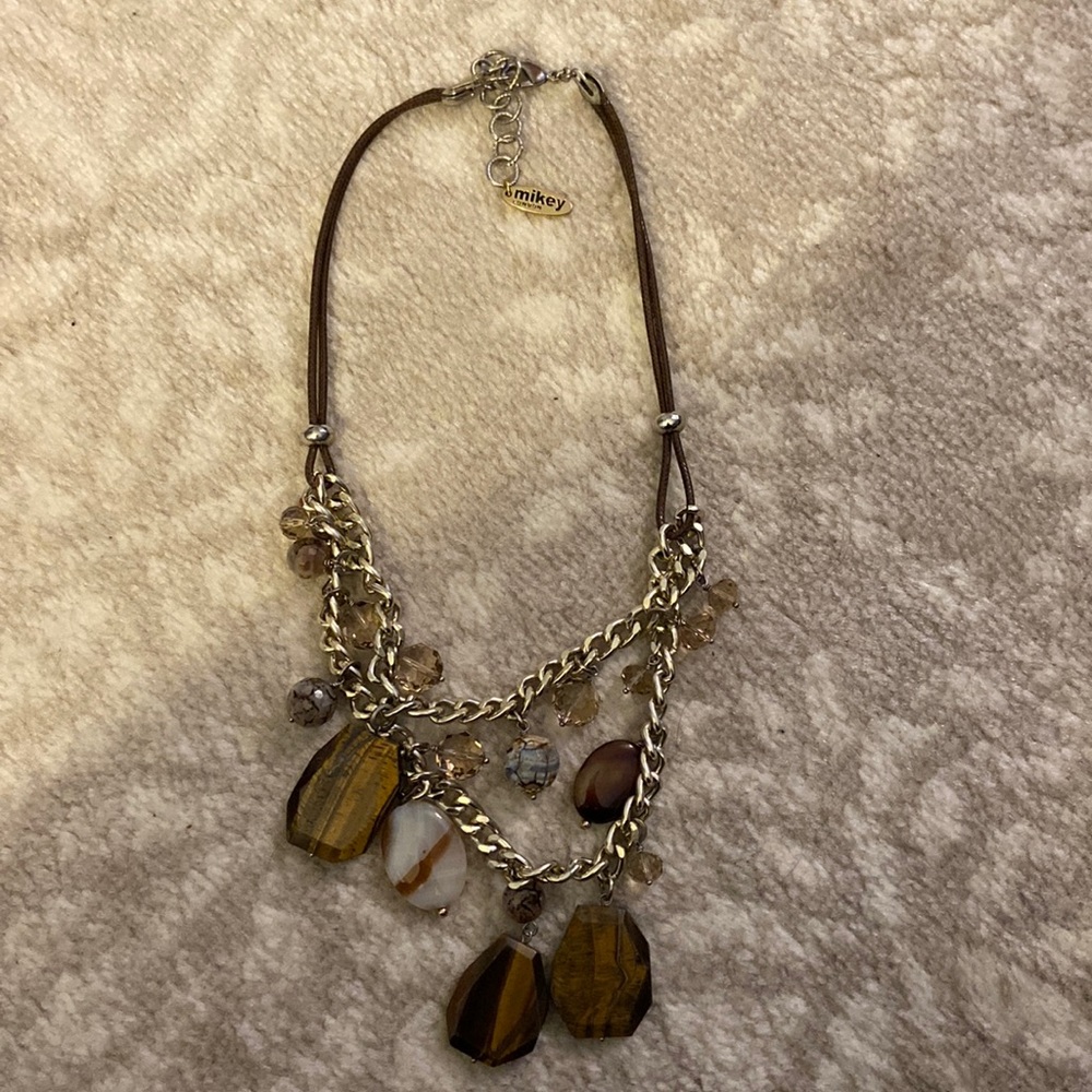 Beautiful stone necklace purchased from boutique in London